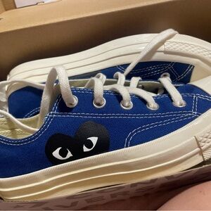 Converse Kids Sneakers in Blue and White